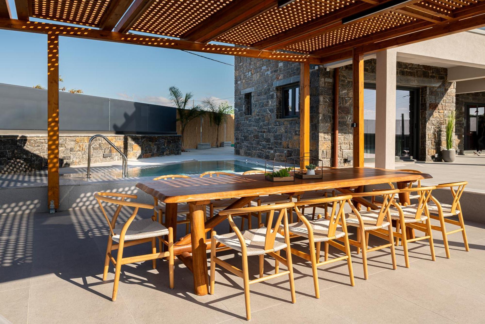 Petra Luxuria With Private Heated Pool Héraklion